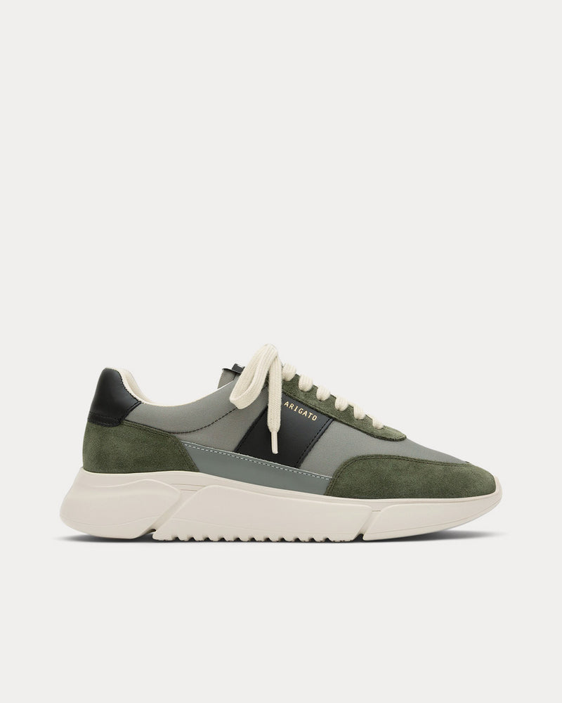 Axel Arigato Genesis Vintage Runner Dark Green Low Top Sneakers - 1