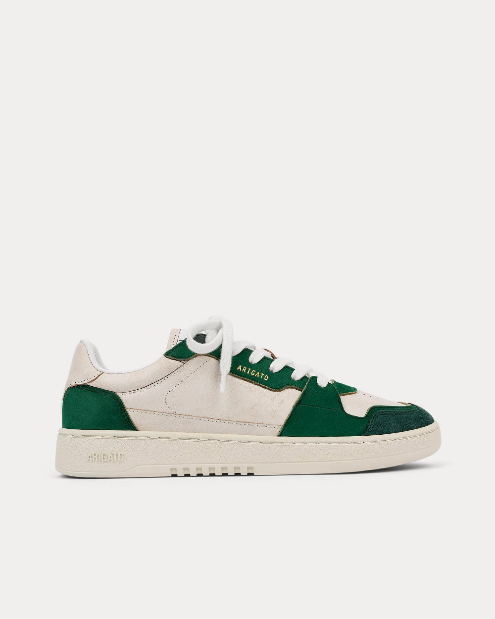 スニーカー Dice Lo Sneakers - Axel Arigato - Leather - White/Green Axel Arigato White and Green Dice Lo Sneakers