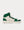 Dice Hi White / Kale Green High Top Sneakers