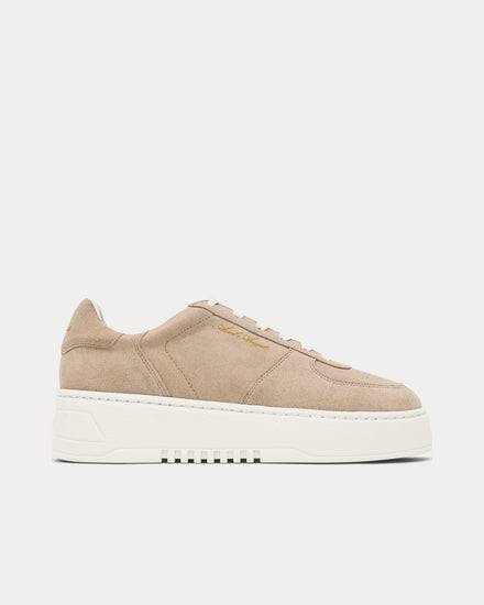 Axel Arigato Orbit Suede Beige Low Top Sneakers - 1