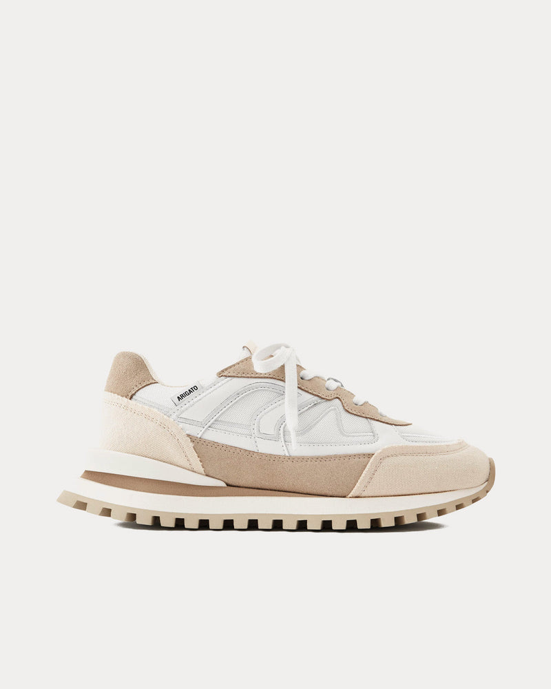 Axel Arigato Sonar White / Beige Low Top Sneakers - 1