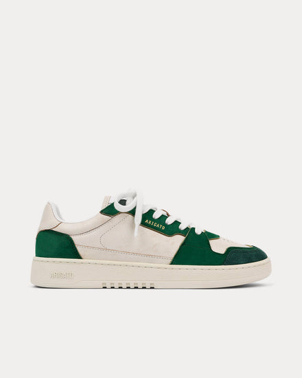 Axel Arigato Dice Lo White / Kale Green Low Top Sneakers - 1