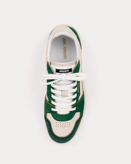 Axel Arigato Dice Lo White / Kale Green Low Top Sneakers - 2
