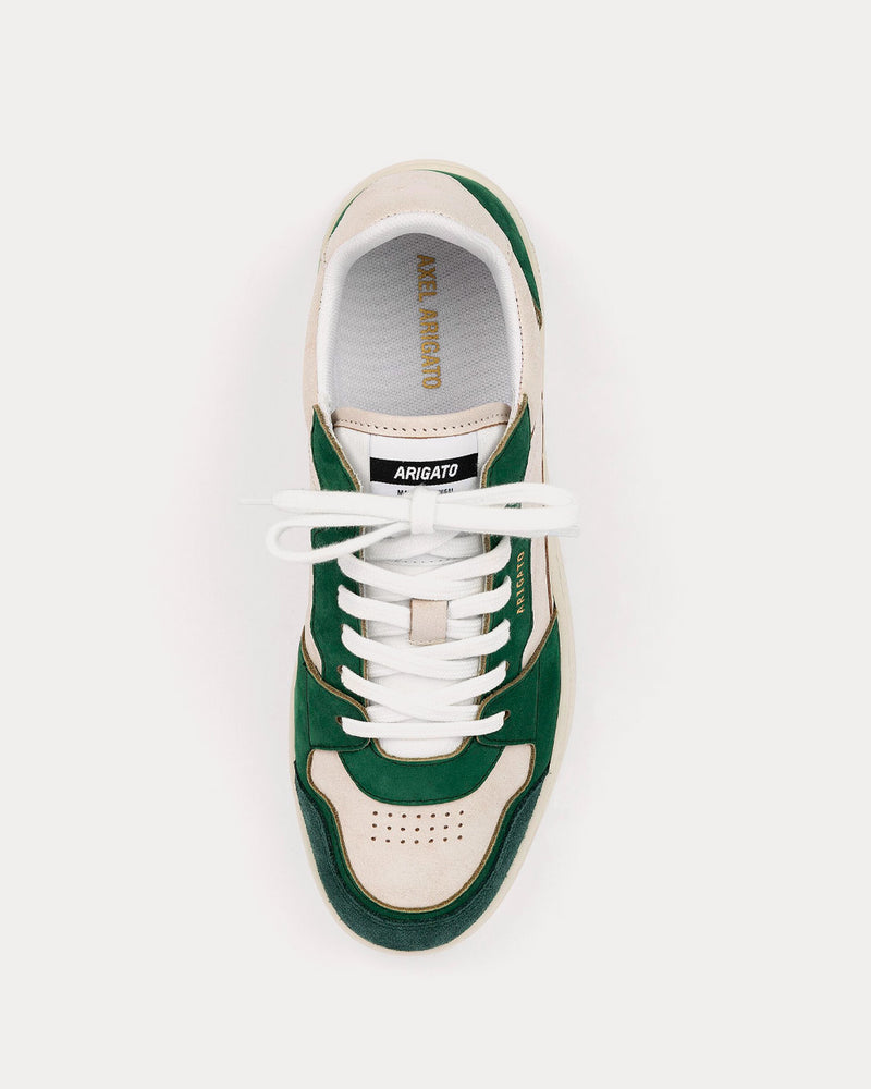 Axel Arigato Dice Lo White / Kale Green Low Top Sneakers - 2