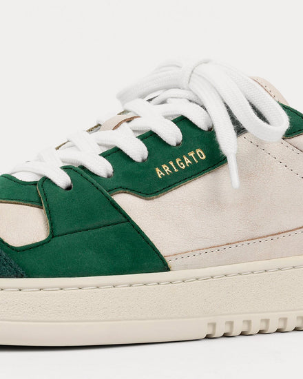 Axel Arigato Dice Lo White / Kale Green Low Top Sneakers - 5