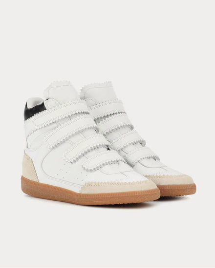 Isabel Marant Bilsy leather White High Top Sneakers - 2