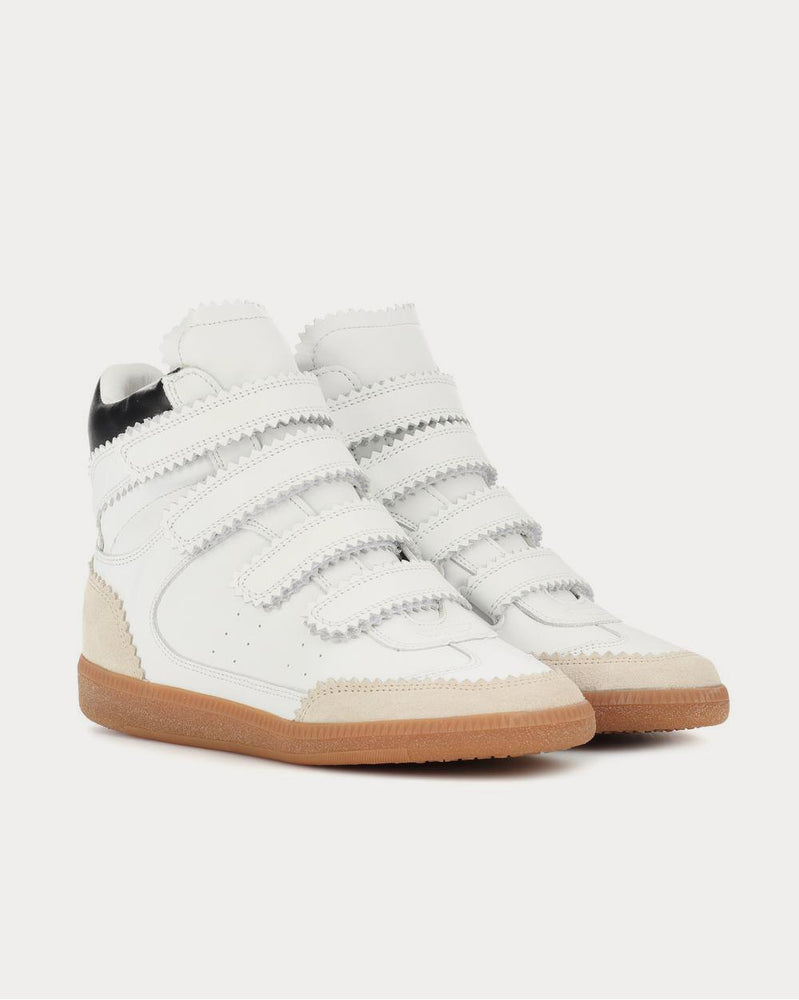 Isabel Marant Bilsy leather White High Top Sneakers - 2