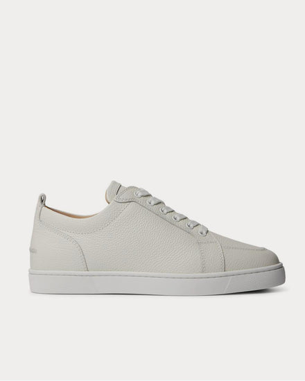 Christian Louboutin Rantulow Full-Grain Leather  Off-white low top sneakers - 1