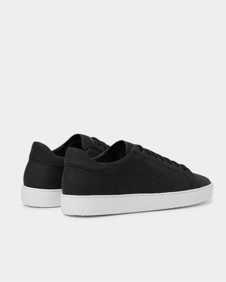 J.M. Weston Nubuck  Black low top sneakers - 4