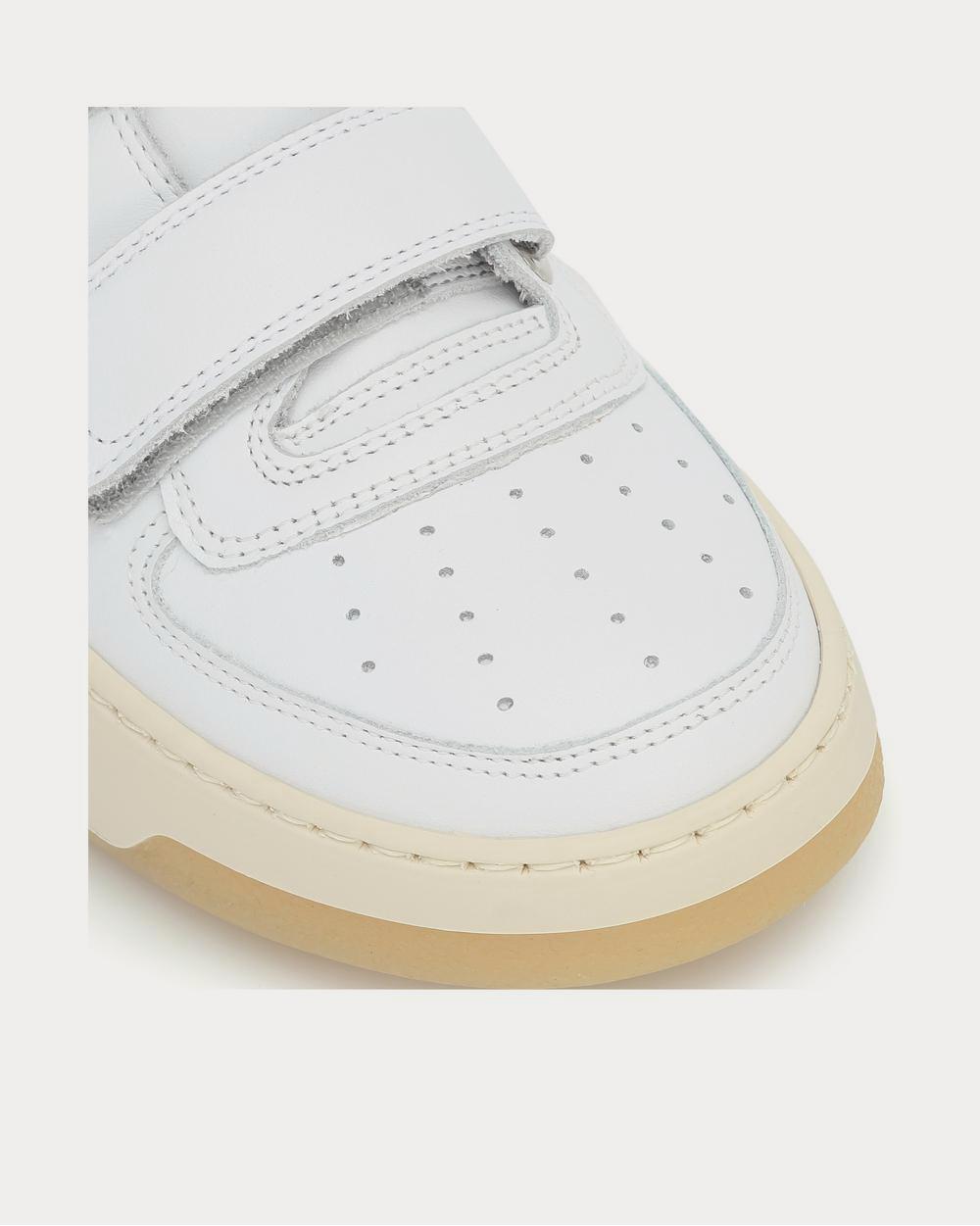Acne Studios - Steffey leather White Low Top Sneakers