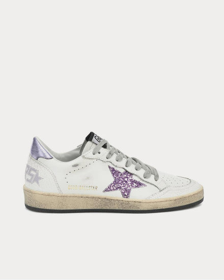 Golden Goose Ball Star leather White Low Top Sneakers - 1