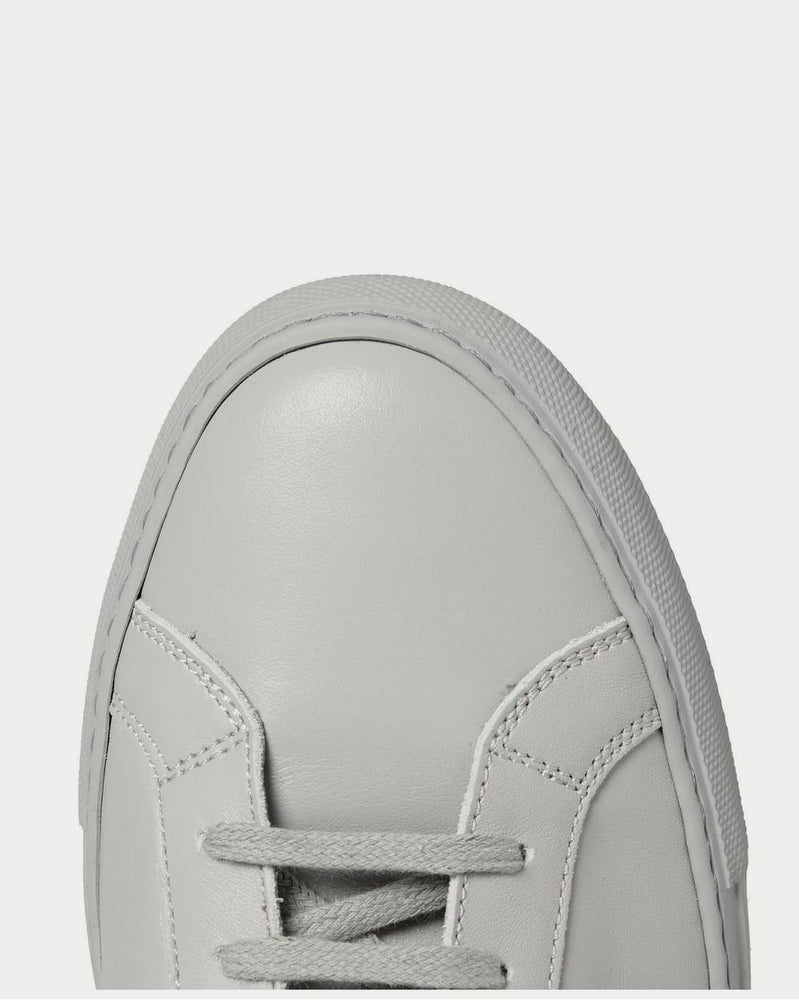 Common Projects Original Achilles Leather High-Top  Light gray high top sneakers - 5
