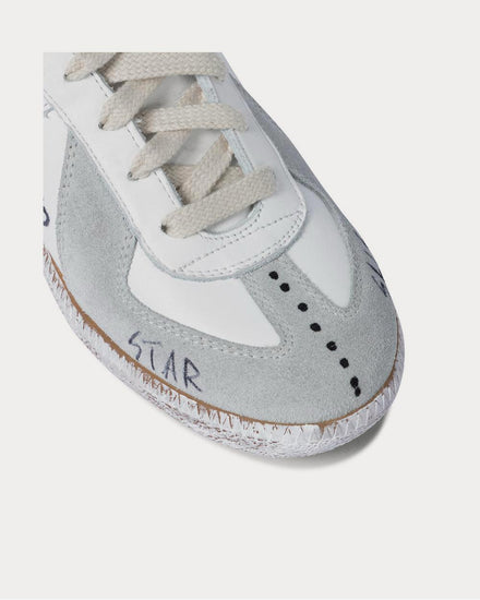 Maison Margiela Women's Vintage Graffiti White Low Top