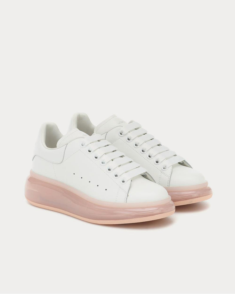 Alexander McQueen Bubble leather White Low Top Sneakers - 2