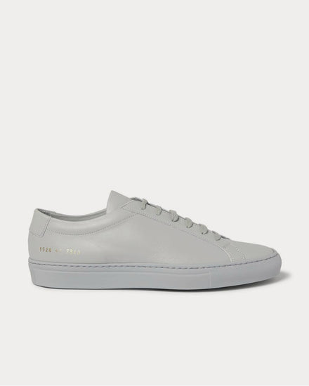 Common Projects Original Achilles Leather  Light gray low top sneakers - 1