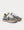 Embellished suede-trimmed Brown Low Top Sneakers