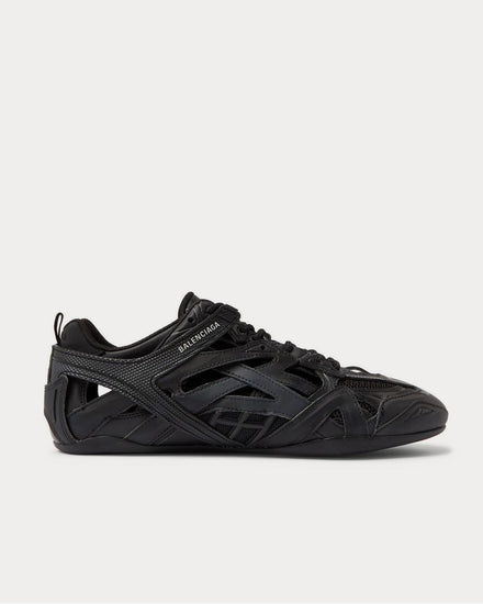 Balenciaga Drive Mesh and Rubber  Black low top sneakers - 1
