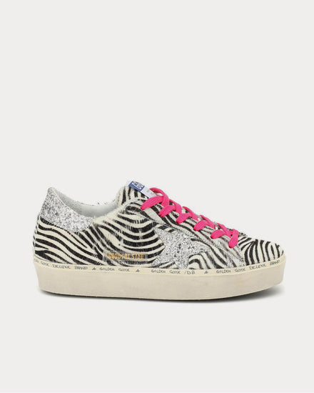 Golden Goose Hi Star calf-hair Zebra Low Top Sneakers - 1