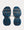3XL Worn-Out Mesh & Polyurethane Grey / White / Blue Low Top Sneakers