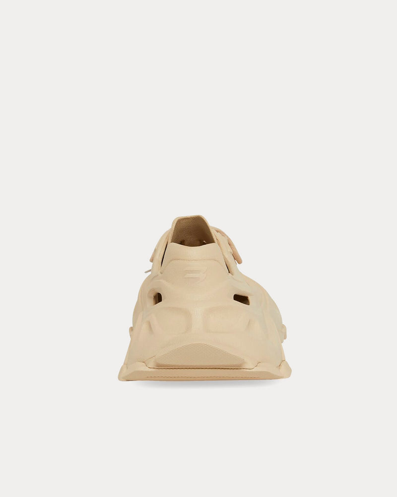 Balenciaga HD Lace-Up Rubber Nude Low Top Sneakers - 4
