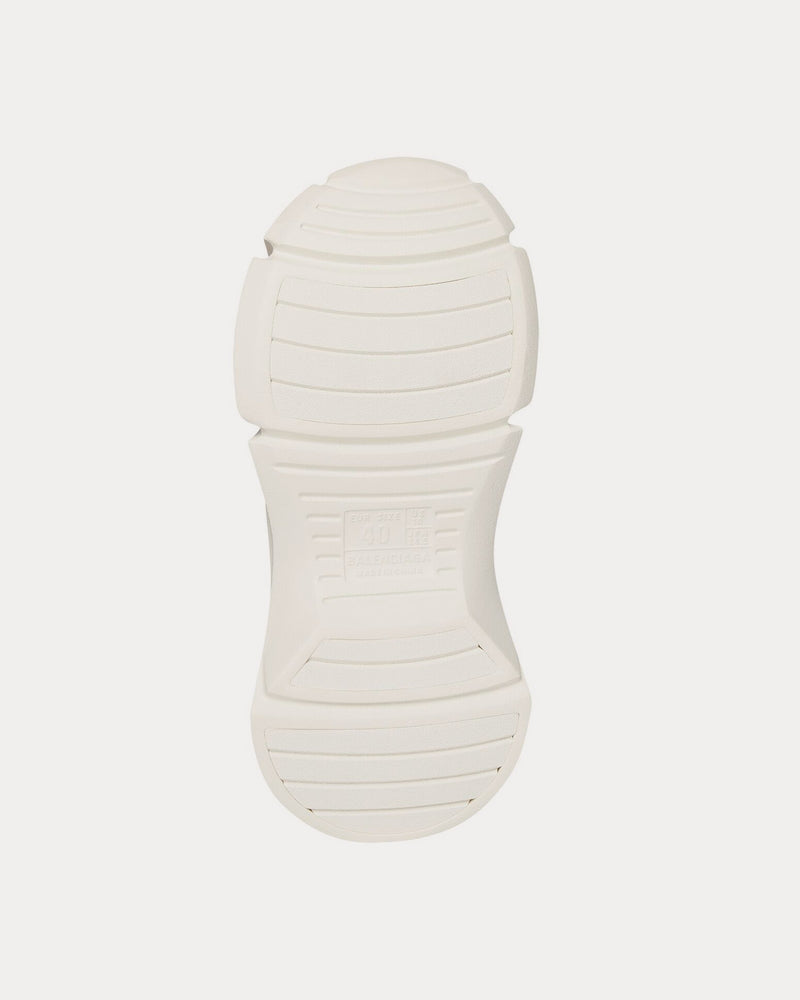 Balenciaga Mold Closed Rubber Off-White Slip Ons - 5