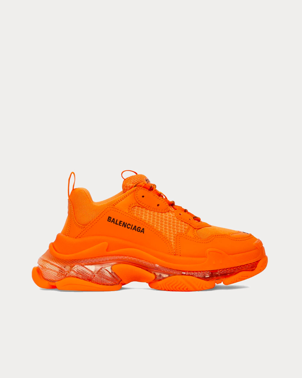 Balenciaga Triple S Clear Sole Orange Low Top Sneakers  Sneak in Peace