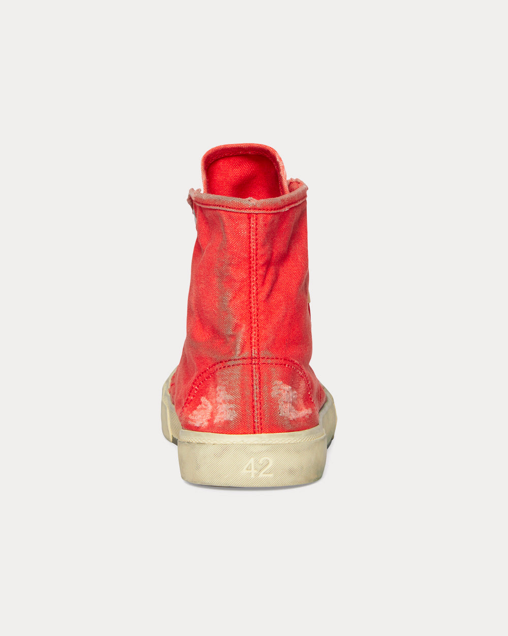 Balenciaga - Paris Red High Top Sneakers