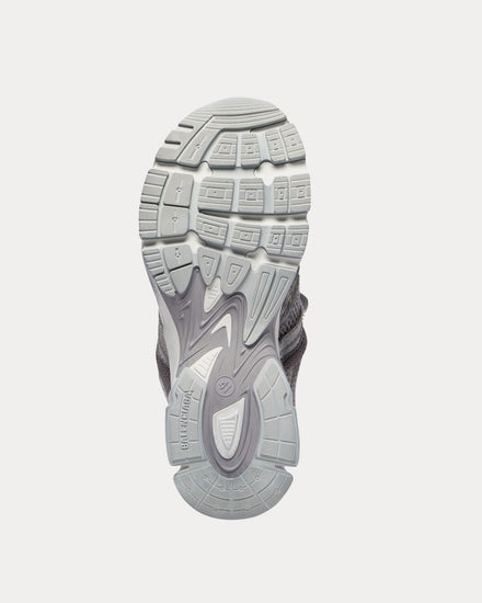 Balenciaga 'Cities Series' Phantom Bicolor Fabric & Mesh Washed Grey Low Top Sneakers - 5