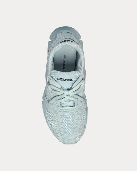 Balenciaga Phantom Bicolor Mesh & Fabric Monocolor Light Blue Low Top Sneakers - 2