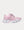 'Cities Series' Phantom Bicolor Fabric & Mesh Washed Pink / White Low Top Sneakers