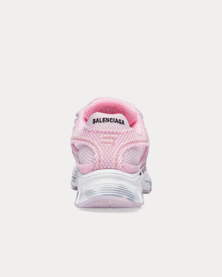 Balenciaga 'Cities Series' Phantom Bicolor Fabric & Mesh Washed Pink / White Low Top Sneakers - 4