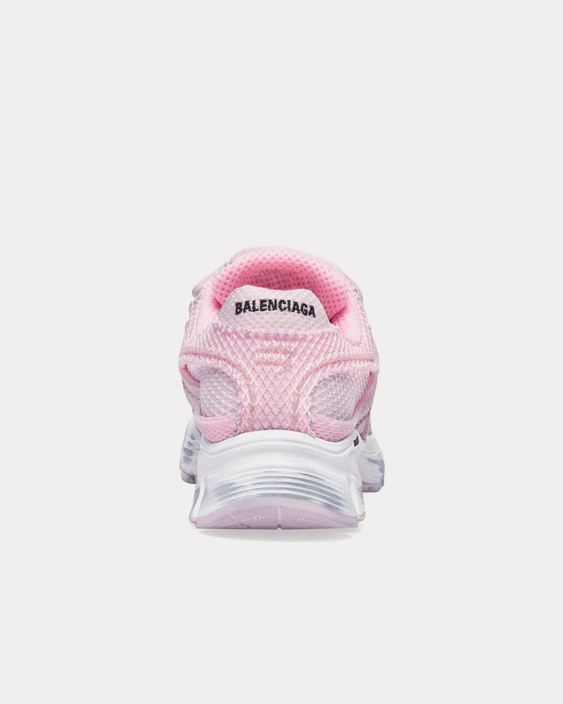 Balenciaga 'Cities Series' Phantom Bicolor Fabric & Mesh Washed Pink / White Low Top Sneakers - 4