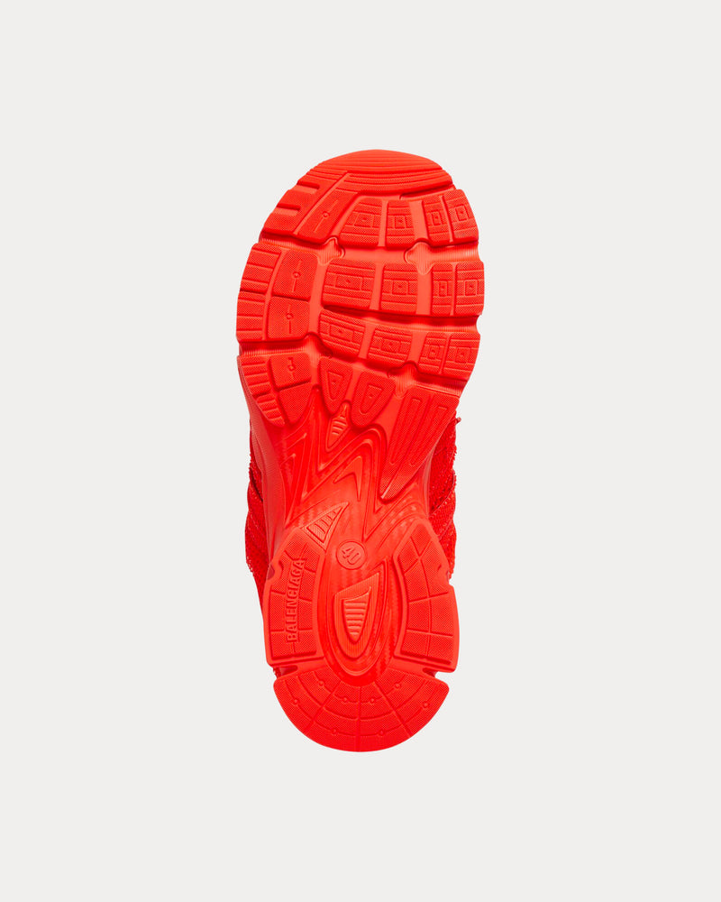 Balenciaga Phantom Fabric & Mesh Monocolor Red Low Top Sneakers - 5