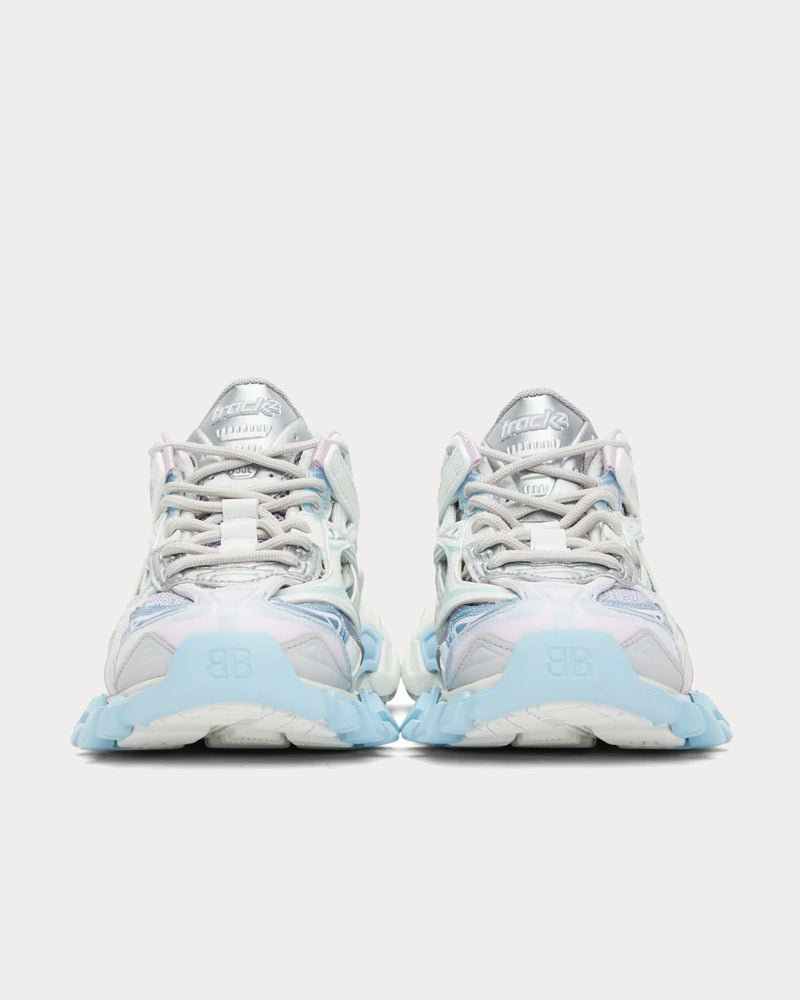 Balenciaga Track 2 Open Purple & Blue Low Top Sneakers - 3