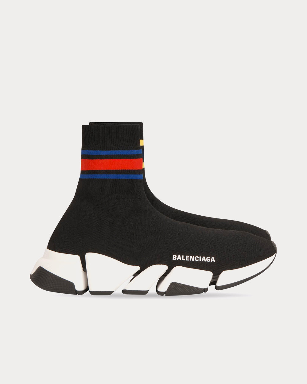 Men s Speed 2.0 Black Multi High Top Sneakers
