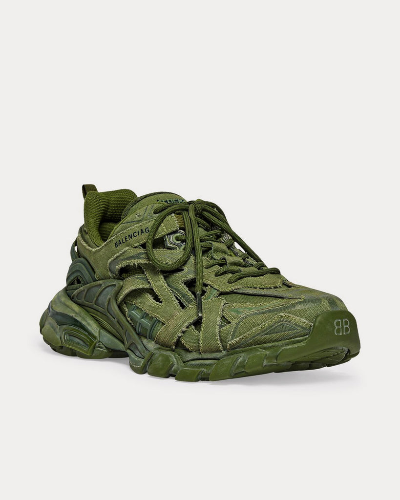 Green hotsell balenciaga sneakers