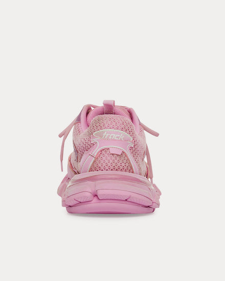 Balenciaga Track.3 Mesh & Nylon Pink Low Top Sneakers - 3