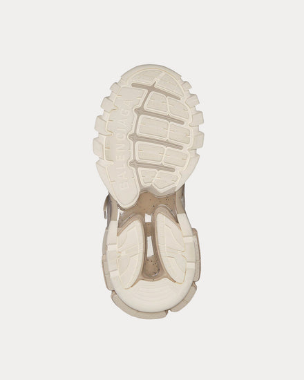 Balenciaga Track Recycled Sole Mesh & Nylon Light Beige Low Top Sneakers - 5