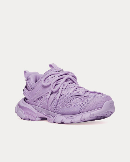 Balenciaga Women's Track Full Mesh Light Purple Low Top Sneakers