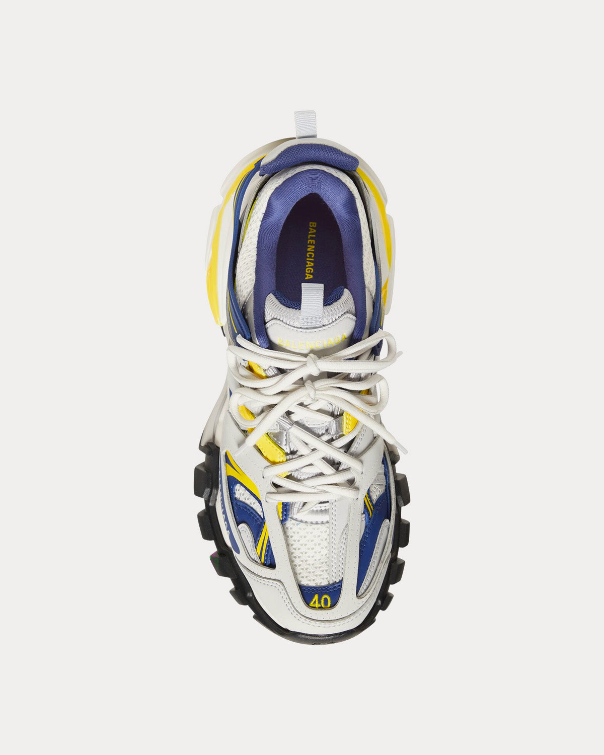 balenciaga track dark blue