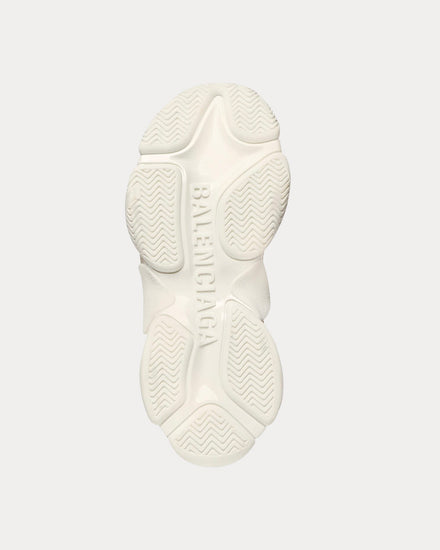 Balenciaga Triple S Logotype White / Black Low Top Sneakers - 4