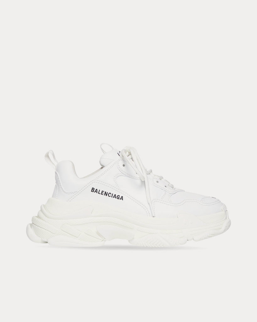 White store balenciaga shoes