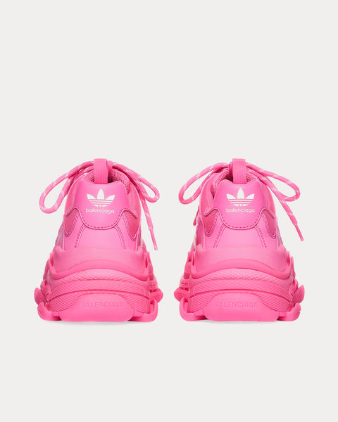 Triple S Pink / White Low Top Sneakers