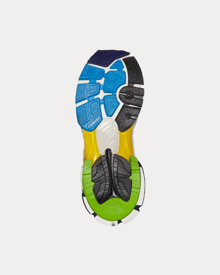 Balenciaga Runner Mesh & Nylon Multi / Grey Low Top Sneakers - 5