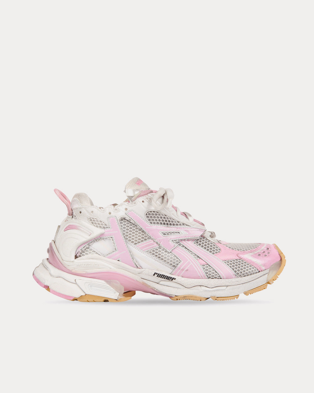 balenciaga pink and white sneakers