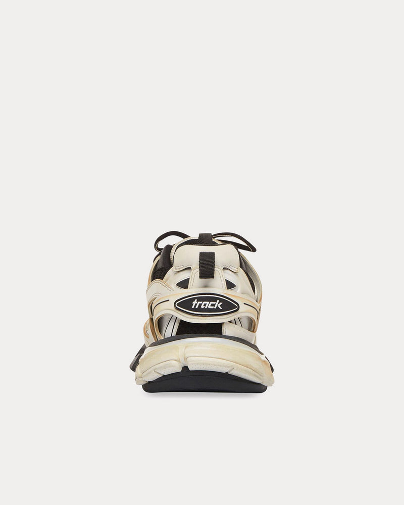 Balenciaga Track Worn Out White / Black Low Top Sneakers - 3
