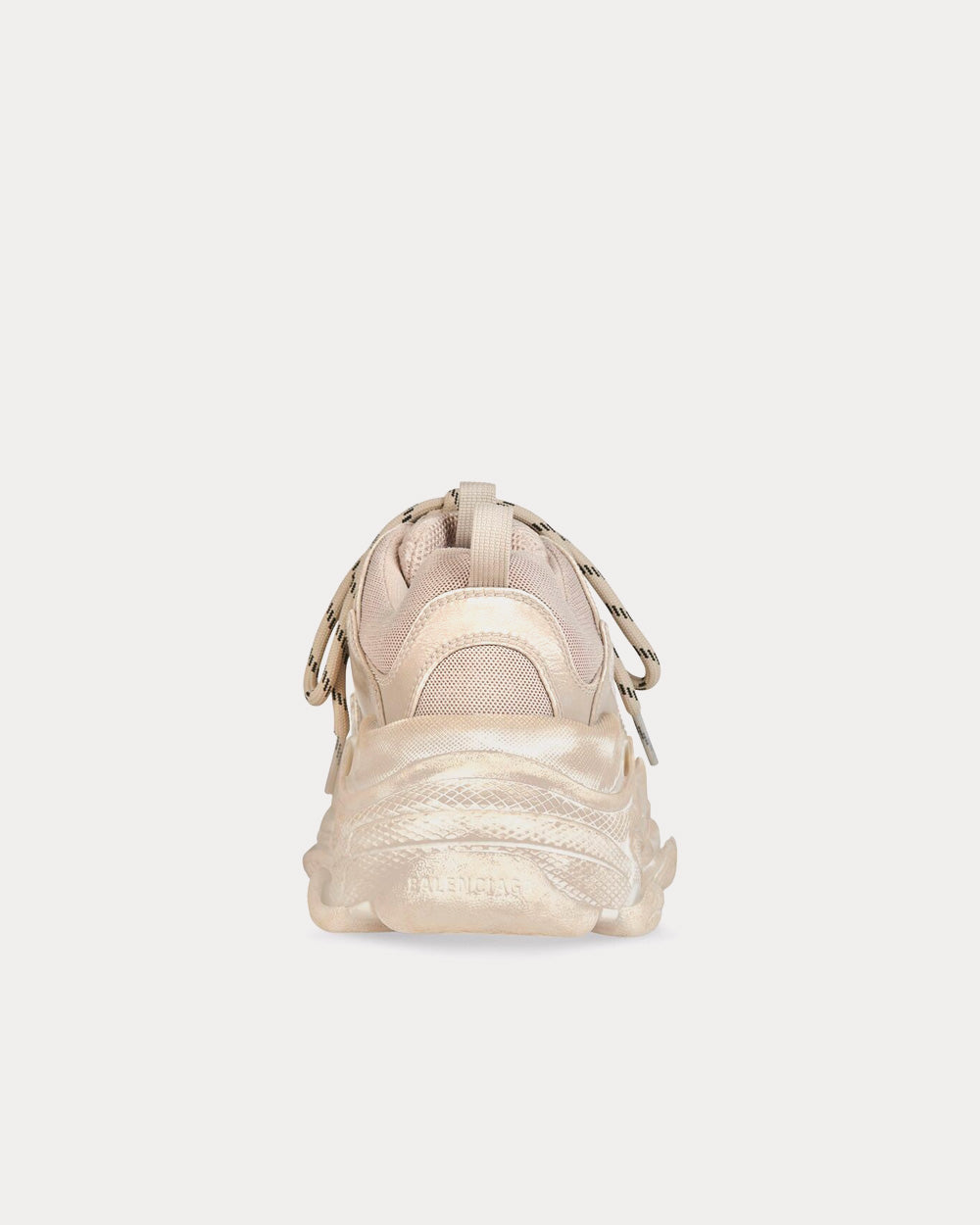 Balenciaga Triple S Faded Light Beige Low Top Sneakers - Sneak in 