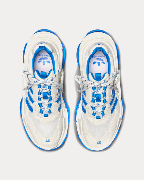 Triple S White / White / Blue Low Top Sneakers
