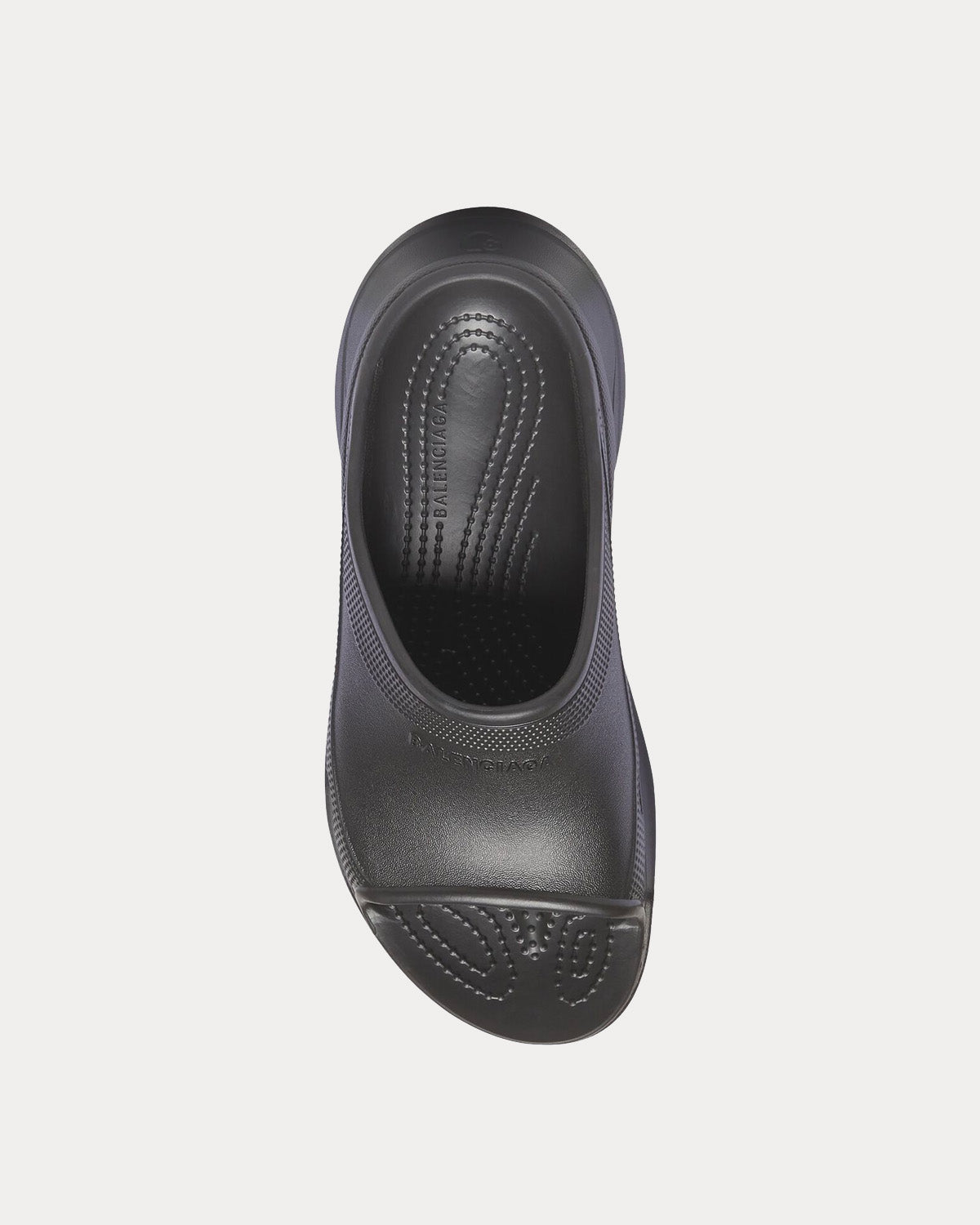 Balenciaga x Crocs - Pool Rubber Black Slide Sandals