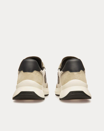 Bally Demmy Leather Beige / Grey / White Low Top Sneakers - 3